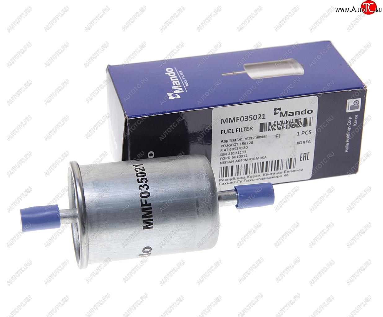 419 р. Фильтр топливный VW Polo (-01),Caddy 2 (95-04) SKODA Felicia MANDO MANDO mmf035021 MANDO mmf035021  с доставкой в г. Майкоп