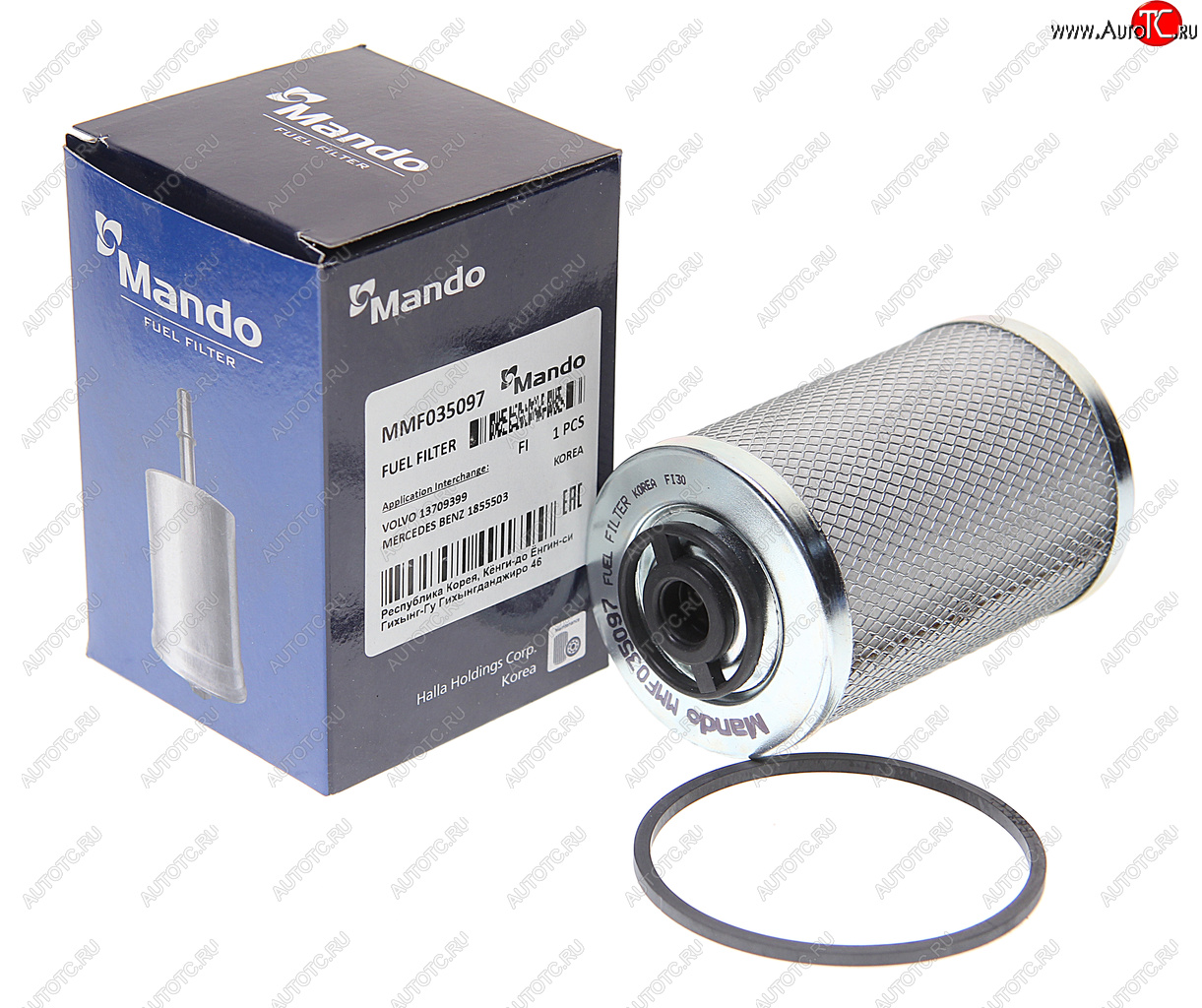 269 р. Фильтр топливный MERCEDES LK,LP,MK,NG (войлочный) MANDO MANDO mmf035097 MANDO mmf035097  с доставкой в г. Майкоп