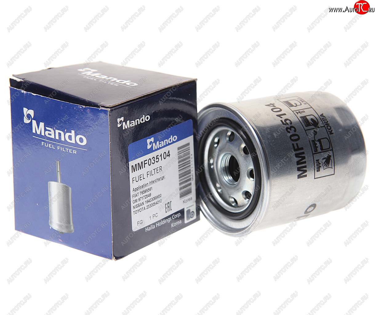 284 р. Фильтр топливный ISUZU NQR71,NKR55 (4HG1,4JB1) грубой очистки MANDO MANDO mmf035104  с доставкой в г. Майкоп