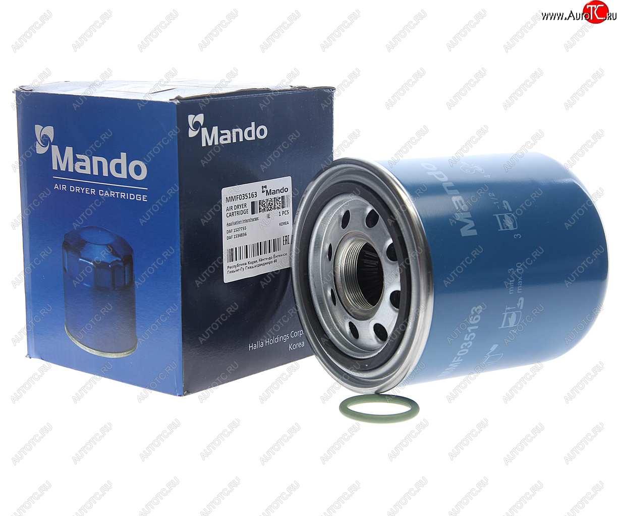 3 589 р. Фильтр-патрон DAF CF75,CF85 осушителя воздуха MANDO MANDO mmf035163  с доставкой в г. Майкоп