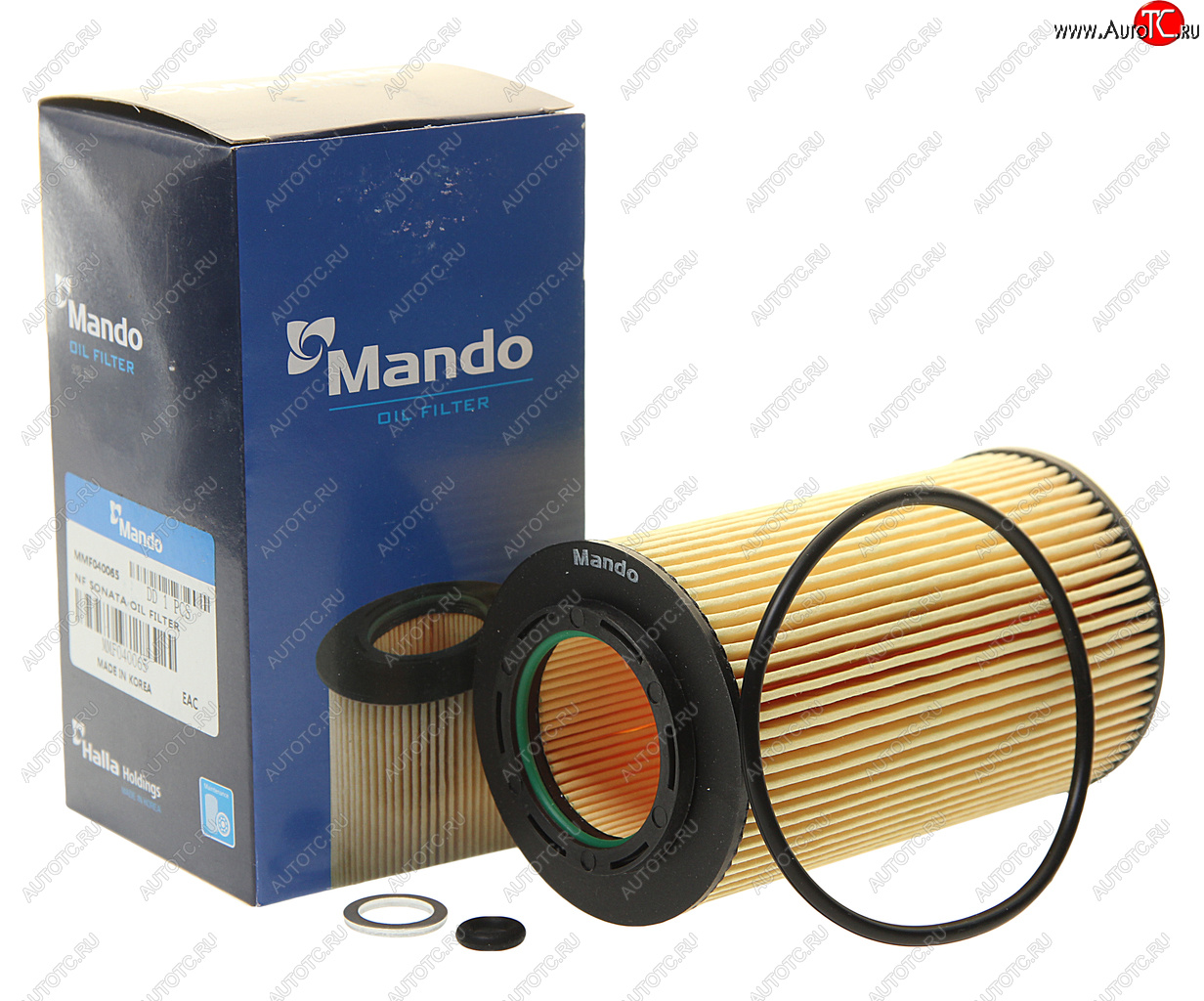 295 р. Фильтр масляный HYUNDAI Sonata NF KIA Sorento (06-),Carnival,Opirus MANDO MANDO mmf040065 MANDO mmf040065  с доставкой в г. Майкоп