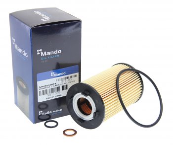 629 р. Фильтр масляный SSANGYONG Actyon (10-) (G20) MANDO MANDO mmf040075  с доставкой в г. Майкоп. Увеличить фотографию 2