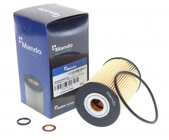 629 р. Фильтр масляный SSANGYONG Actyon (10-) (G20) MANDO MANDO mmf040075  с доставкой в г. Майкоп. Увеличить фотографию 1