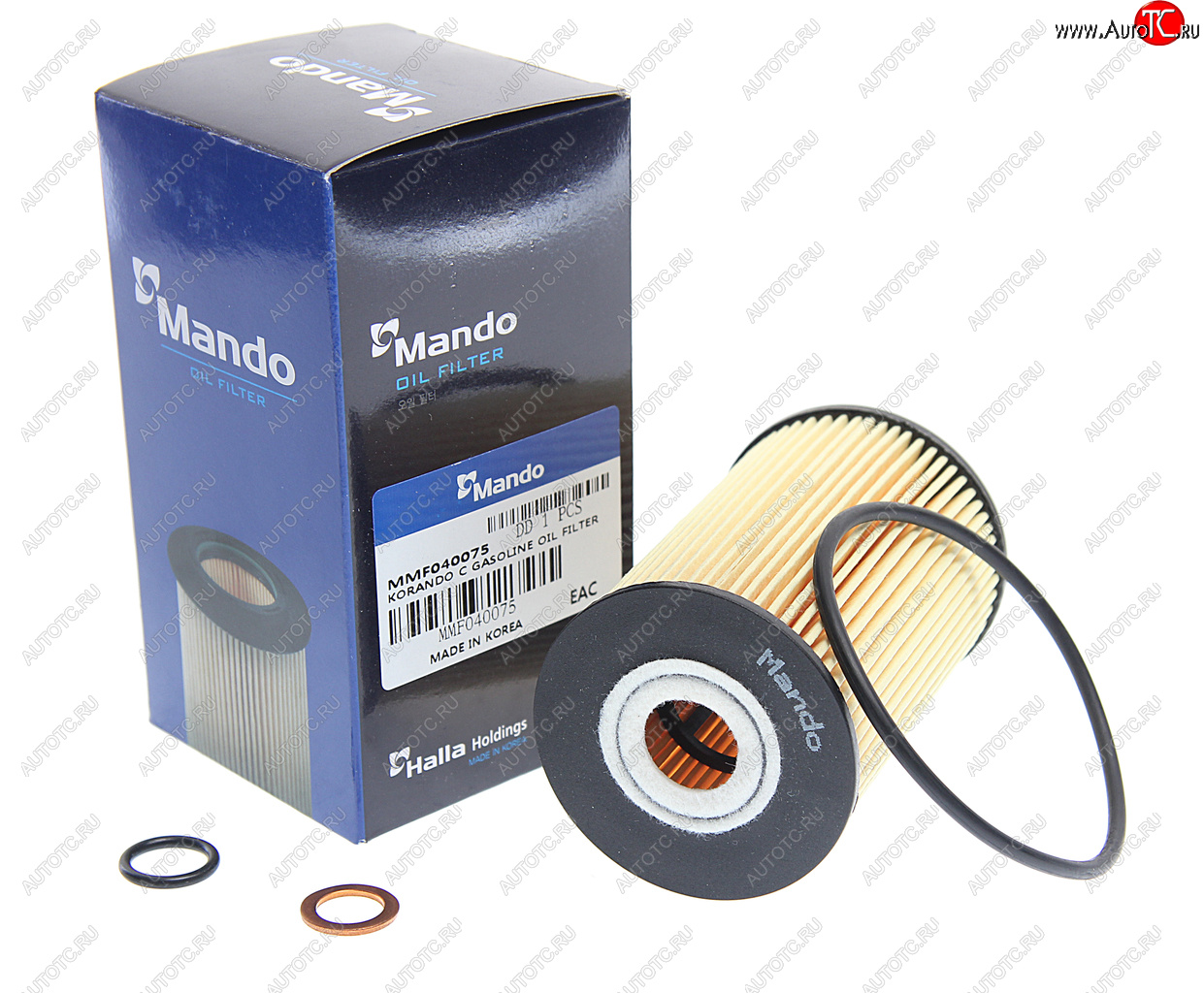 629 р. Фильтр масляный SSANGYONG Actyon (10-) (G20) MANDO MANDO mmf040075  с доставкой в г. Майкоп