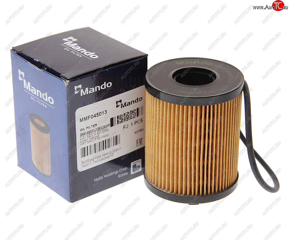 215 р. Фильтр масляный OPEL Astra H,Agila,Meriva,Corsa (03-) (D/1.3 CDTI) MANDO MANDO mmf045013 MANDO mmf045013  с доставкой в г. Майкоп