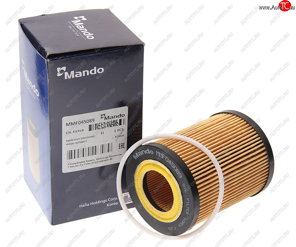 459 р. Фильтр масляный LAND ROVER Freelander (06-12) (3.2) VOLVO S80 (06-),XC70 (07-) (3.03.2) MANDO MANDO mmf045089  с доставкой в г. Майкоп