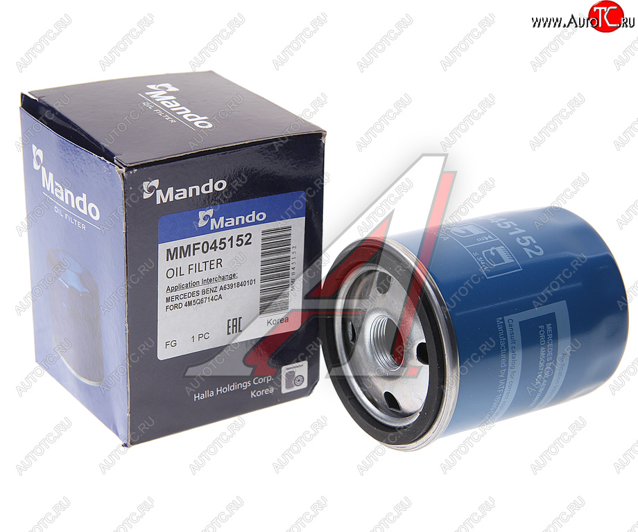299 р. Фильтр масляный FORD Focus 2 (04-) (1.8 TDCI) MANDO MANDO mmf045152 MANDO mmf045152  с доставкой в г. Майкоп