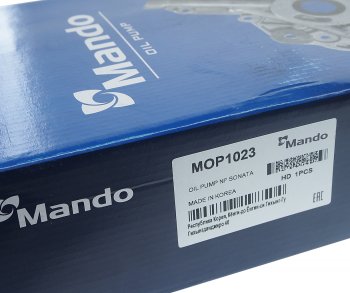 6 349 р. Насос масляный HYUNDAI Sonata (06-) KIA Magentis (06-),Carens (06-) (2.0) MANDO MANDO mop1023  с доставкой в г. Майкоп. Увеличить фотографию 4