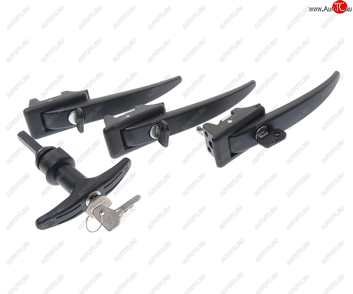 2 679 р. Ручка УАЗ-3741 двери наружная в сборе комплект 4шт. METALPART METALPART mp-3741-6100040-02  с доставкой в г. Майкоп