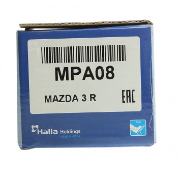 2 579 р. Колодки тормозные задние (4шт.) MANDO Opel Vectra C седан рестайлинг (2005-2008)  с доставкой в г. Майкоп. Увеличить фотографию 4