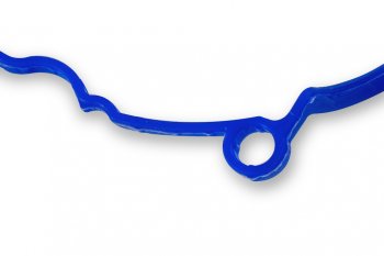 459 р. Прокладка ГАЗель Next дв.EvoTech 2.7 картера масляного синий силикон METALPART METALPART mp-a274.1009070  с доставкой в г. Майкоп. Увеличить фотографию 2