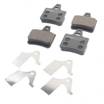 1 039 р. Колодки тормозные PEUGEOT 306 (94-01) задние (4шт.) MANDO MANDO mpc03 MANDO mpc03  с доставкой в г. Майкоп. Увеличить фотографию 1