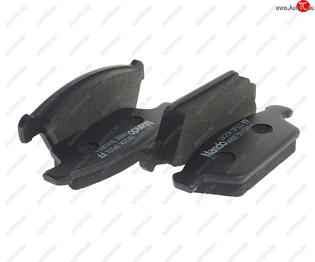 231 р. Колодки тормозные DAEWOO Tico передние (4шт.) MANDO MANDO mpd01  с доставкой в г. Майкоп