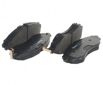 1 059 р. Колодки тормозные DAEWOO Nexia,Nubira CHEVROLET Lacetti (03-) передние (4шт.) MANDO MANDO mpd08ns  с доставкой в г. Майкоп. Увеличить фотографию 1