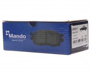 859 р. Колодки тормозные DAEWOO Leganza задние (4шт.) MANDO MANDO mpd11 MANDO mpd11  с доставкой в г. Майкоп. Увеличить фотографию 3