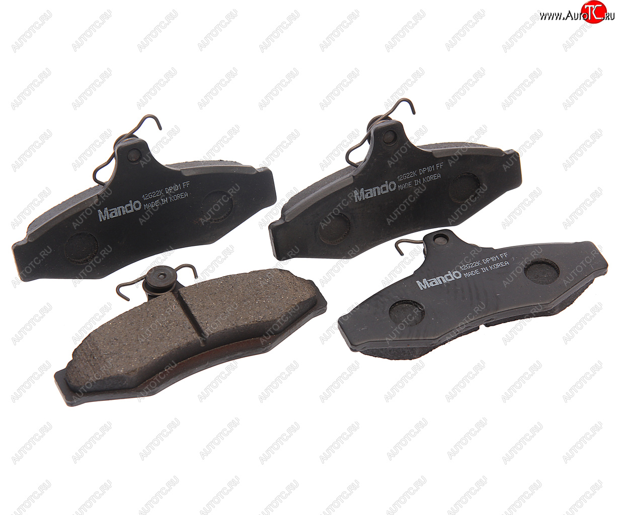 859 р. Колодки тормозные DAEWOO Leganza задние (4шт.) MANDO MANDO mpd11 MANDO mpd11  с доставкой в г. Майкоп