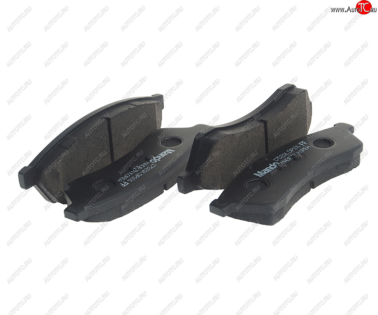 899 р. Колодки тормозные DAEWOO Nubira (97-03) задние (4шт.) MANDO MANDO mpd14  с доставкой в г. Майкоп