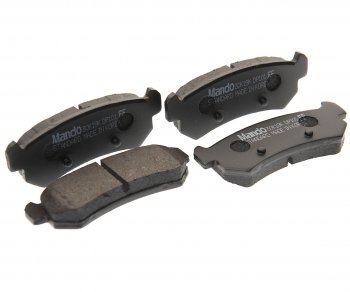 1 499 р. Колодки тормозные CHEVROLET Lacetti (-06),Nubira (1.41.8) (03-) задние (4шт.) MANDO MANDO mpd22  с доставкой в г. Майкоп. Увеличить фотографию 1