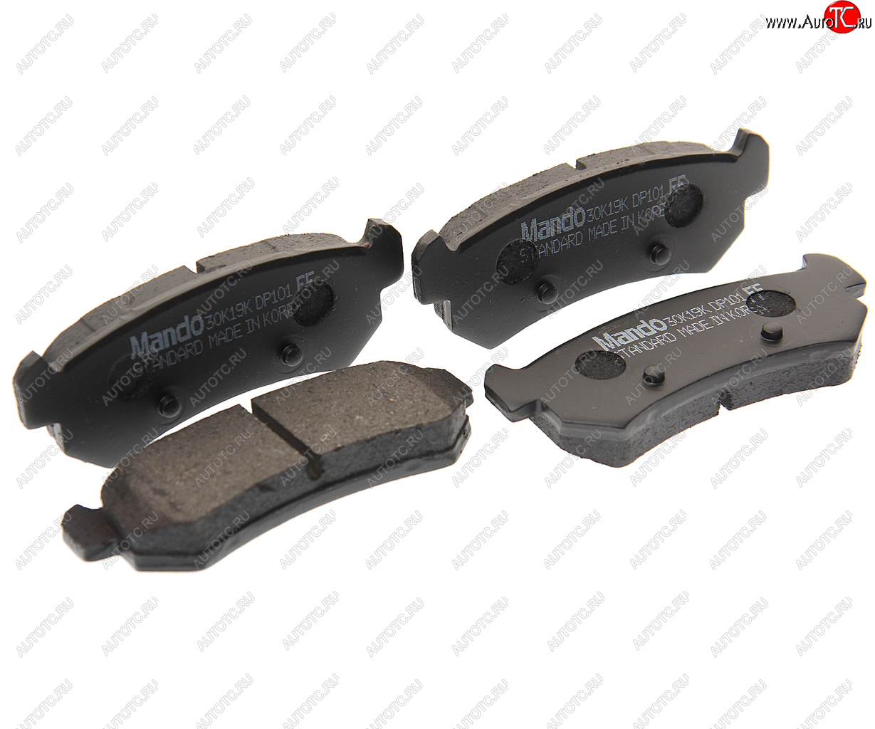 1 499 р. Колодки тормозные CHEVROLET Lacetti (-06),Nubira (1.41.8) (03-) задние (4шт.) MANDO MANDO mpd22  с доставкой в г. Майкоп
