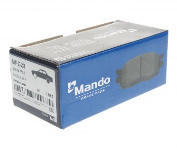 889 р. Колодки тормозные CHEVROLET Epica (05-),Evanda (02-),Magnus (99-) задние (4шт.) MANDO MANDO mpd23 MANDO mpd23  с доставкой в г. Майкоп. Увеличить фотографию 2