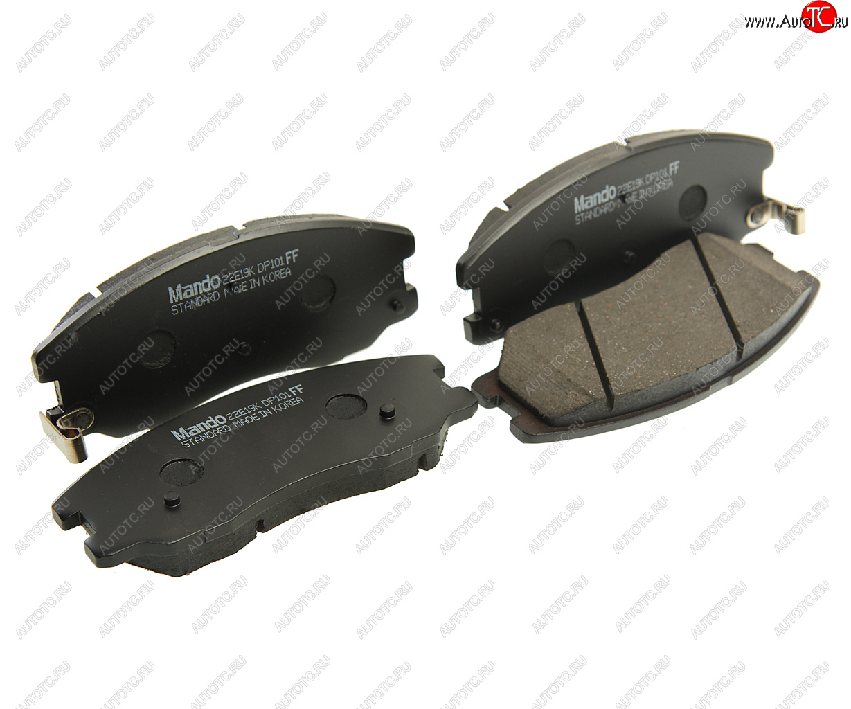 2 699 р. Колодки тормозные CHEVROLET Captiva (06-) OPEL Antara (06-) передние (4шт.) MANDO MANDO mpd28  с доставкой в г. Майкоп