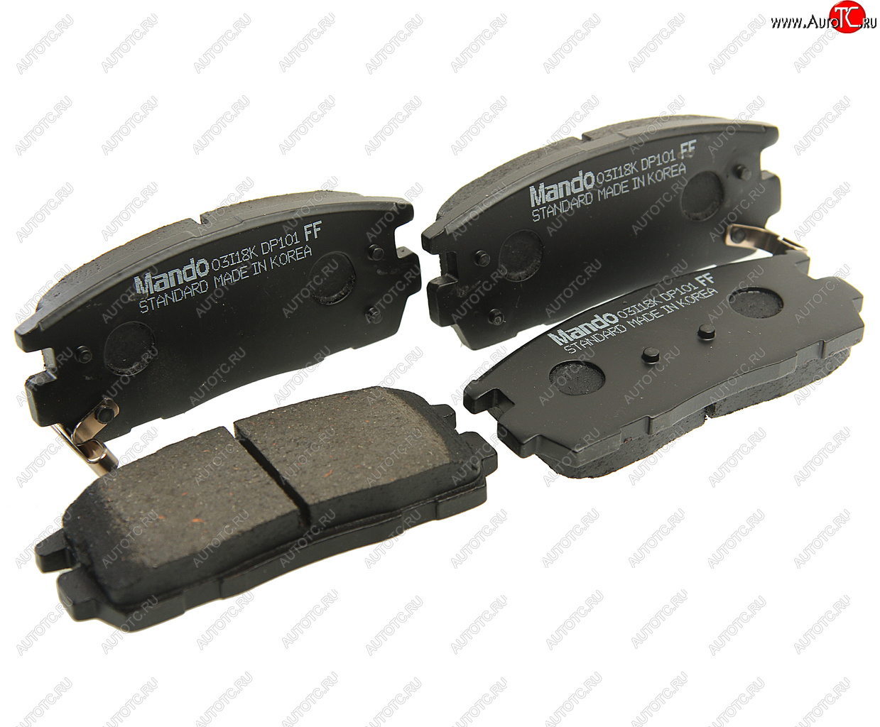 1 899 р. Колодки тормозные CHEVROLET Captiva (06-) OPEL Antara (06-) задние (4шт.) MANDO MANDO mpd29  с доставкой в г. Майкоп