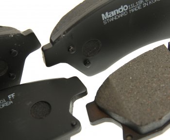2 799 р. Колодки тормозные передние (4шт.) MANDO Chevrolet Cruze J308 универсал рестайлинг (2012-2015)  с доставкой в г. Майкоп. Увеличить фотографию 2