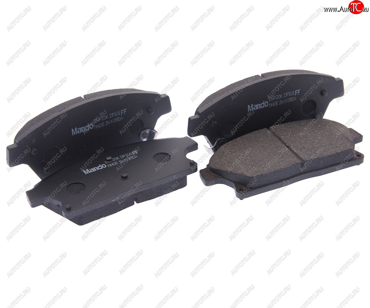 2 759 р. Колодки тормозные CHEVROLET Cruze (09-),Orlando (11-) OPEL Astra J передние (4шт.) (16) MANDO MANDO mpd35 MANDO mpd35  с доставкой в г. Майкоп
