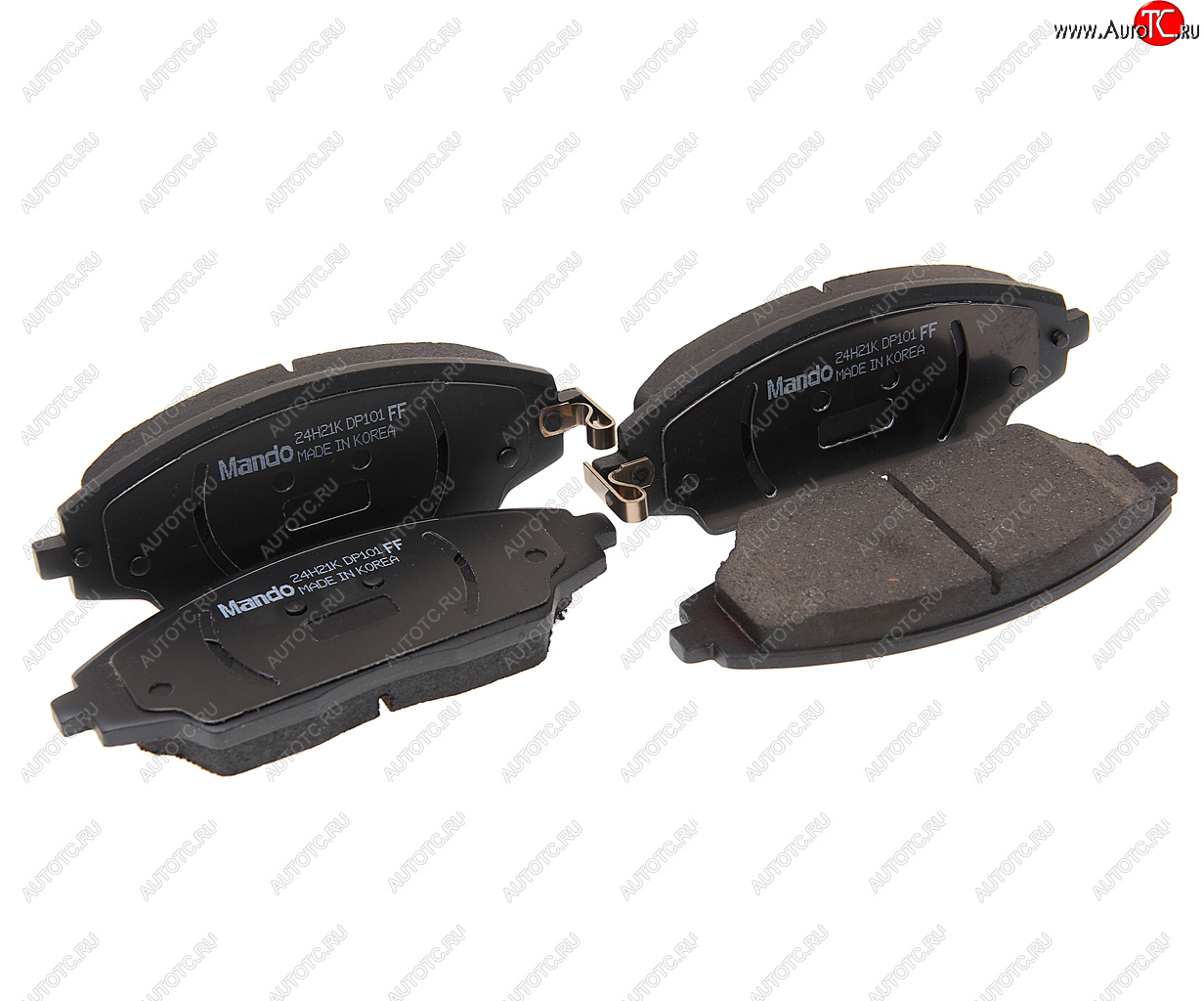 1 799 р. Колодки тормозные CHEVROLET Aveo (12-),Cobalt (13-) передние (с АБС) (4шт.) MANDO MANDO mpd36ns MANDO mpd36ns  с доставкой в г. Майкоп