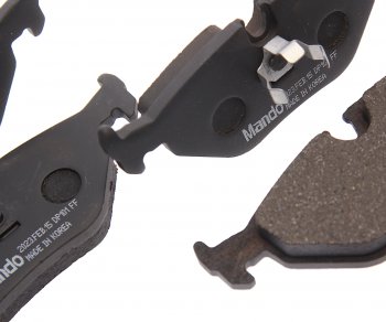 1 559 р. Колодки тормозные BMW 3 (E36,E46),Z3,Z4 (E85) (98-) задние (4шт.) MANDO MANDO mpf13 MANDO mpf13  с доставкой в г. Майкоп. Увеличить фотографию 2