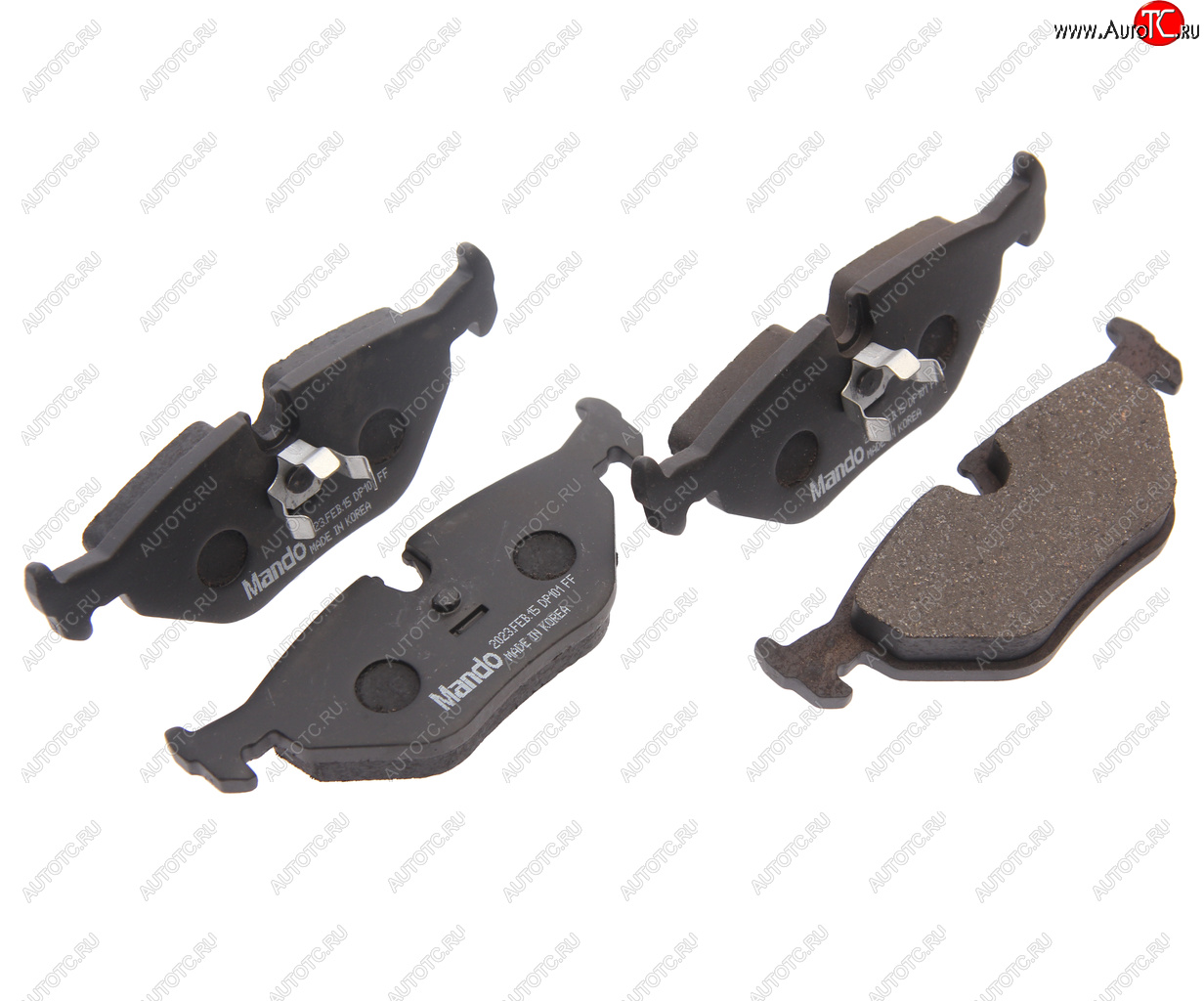1 559 р. Колодки тормозные BMW 3 (E36,E46),Z3,Z4 (E85) (98-) задние (4шт.) MANDO MANDO mpf13 MANDO mpf13  с доставкой в г. Майкоп