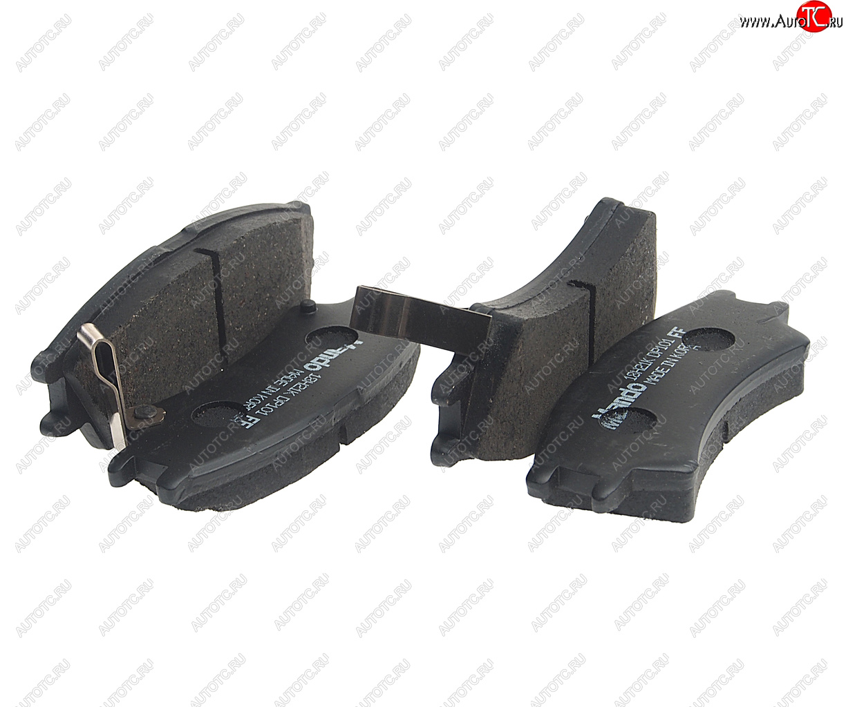 419 р. Колодки тормозные передние (4шт.) MANDO Hyundai Atos MX рестайлинг (2004-2007)  с доставкой в г. Майкоп