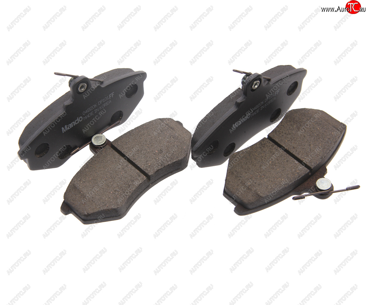1 329 р. Колодки тормозные VW Golf (-02),Polo (-01),Passat (-97) передние (4шт.) MANDO MANDO mph20 MANDO mph20  с доставкой в г. Майкоп