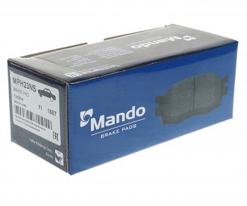 1 639 р. Колодки тормозные HYUNDAI Tucson KIA Sportage (04-) передние (4шт.) MANDO MANDO mph23ns MANDO mph23ns  с доставкой в г. Майкоп. Увеличить фотографию 2