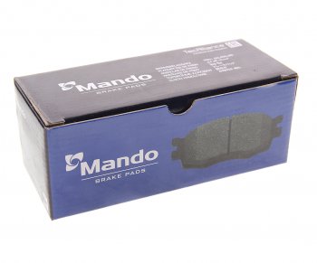 1 439 р. Колодки тормозные HYUNDAI Santa Fe,Trajet,XG передние (4шт.) MANDO MANDO mph28 MANDO mph28  с доставкой в г. Майкоп. Увеличить фотографию 3
