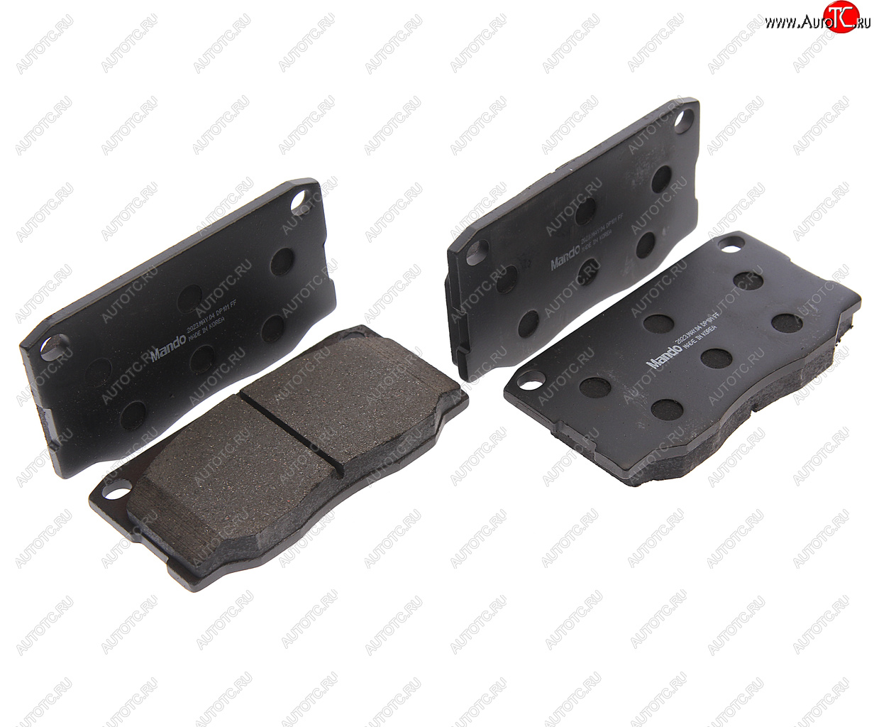 2 369 р. Колодки тормозные HYUNDAI HD65,72,County дисковые передние (4шт.) MANDO MANDO mph32  с доставкой в г. Майкоп