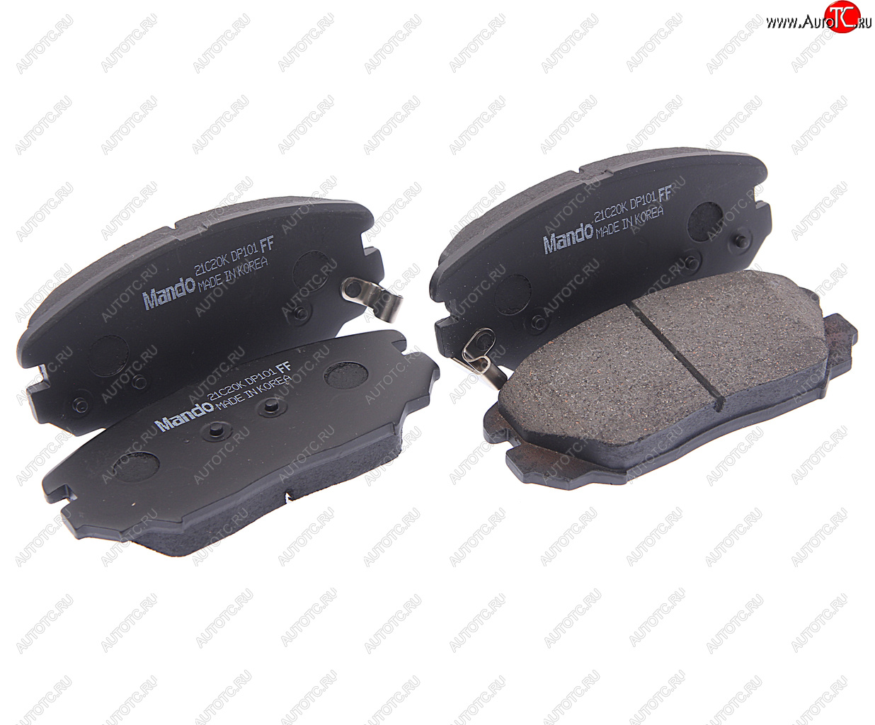 1 399 р. Колодки тормозные HYUNDAI Sonata NF,Tucson (08-) KIA Magentis передние (4шт.) MANDO MANDO mph33 MANDO mph33  с доставкой в г. Майкоп