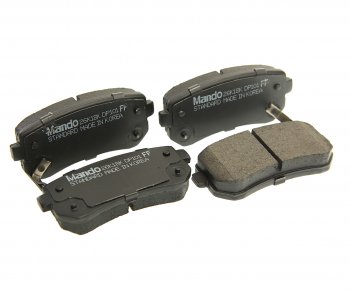 1 369 р. Колодки тормозные HYUNDAI Accent (06-),i30 KIA Ceed,Rio (05-) задние (4шт.) MANDO MANDO mph35ns  с доставкой в г. Майкоп. Увеличить фотографию 1