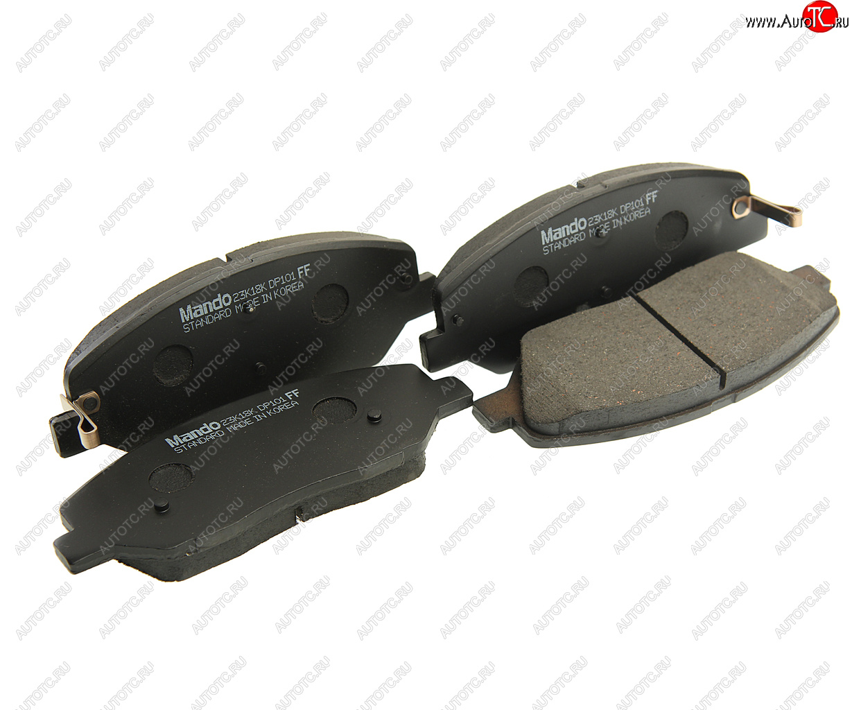 2 799 р. Колодки тормозные передние (4шт.) MANDO Hyundai Santa Fe TM рестайлинг (2020-2022)  с доставкой в г. Майкоп