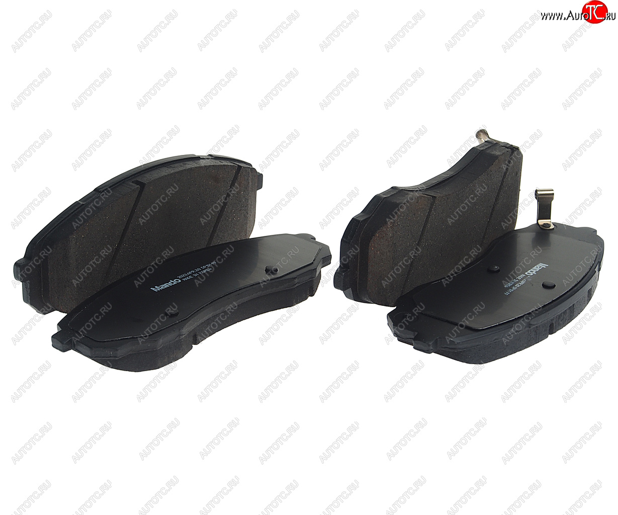 2 699 р. Колодки тормозные передние (4шт.) MANDO Hyundai Starex/Grand Starex/H1 TQ рестайлинг (2014-2018)  с доставкой в г. Майкоп