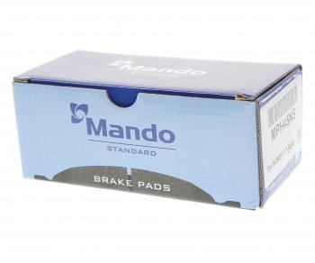 2 099 р. Колодки тормозные HYUNDAI Santa Fe (10-) KIA Sorento (09-) задние (4шт.) MANDO MANDO mph45ns  с доставкой в г. Майкоп. Увеличить фотографию 2