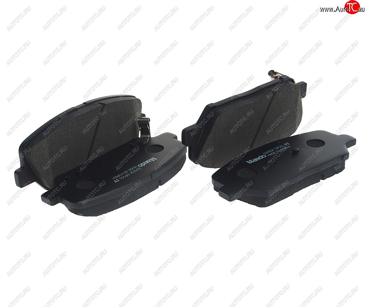1 769 р. Колодки тормозные передние R16 (4шт.) MANDO Hyundai I40 1 VF дорестайлинг универсал (2011-2015)  с доставкой в г. Майкоп