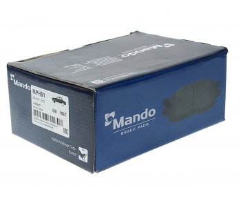 2 899 р. Колодки тормозные HYUNDAI HD65,72 (09-) дисковые передние (4шт.) MANDO MANDO mph51 MANDO mph51  с доставкой в г. Майкоп. Увеличить фотографию 2