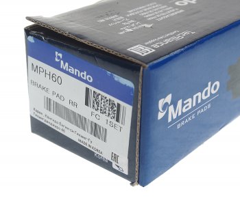 1 759 р. Колодки тормозные HYUNDAI Tucson (16-) задние (4шт.) MANDO MANDO mph60  с доставкой в г. Майкоп. Увеличить фотографию 3