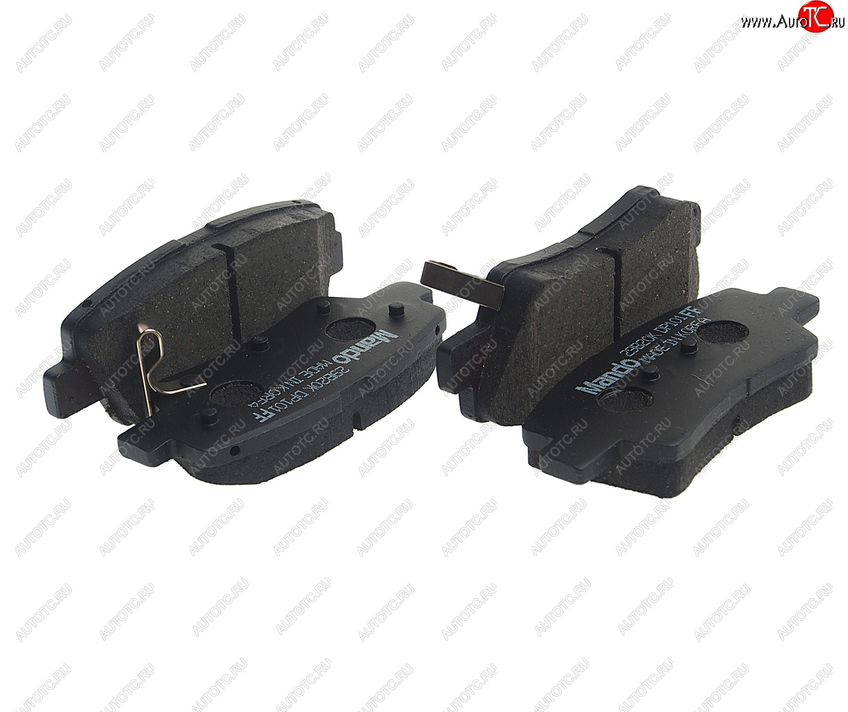 1 759 р. Колодки тормозные HYUNDAI Tucson (16-) задние (4шт.) MANDO MANDO mph60  с доставкой в г. Майкоп