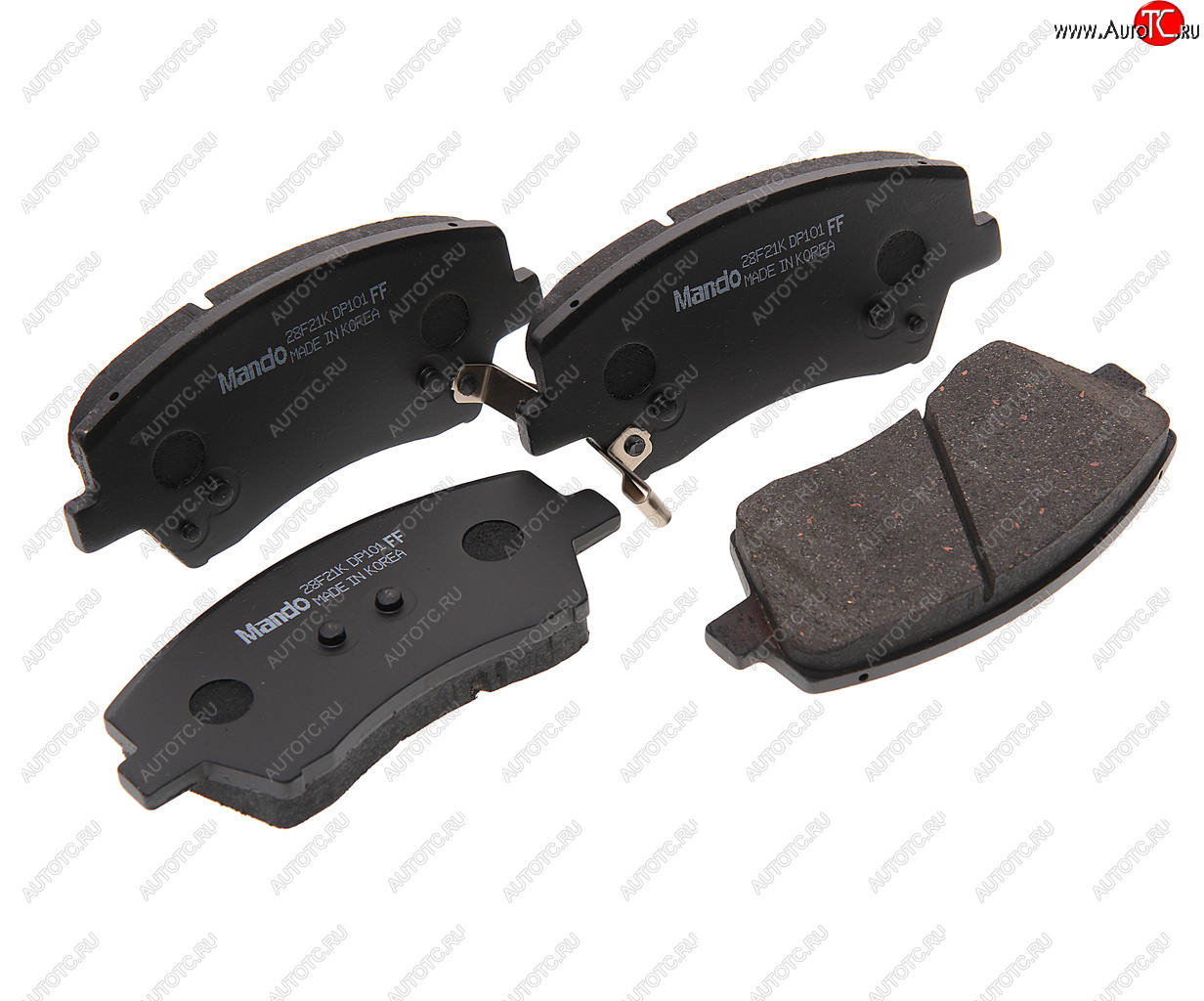 2 699 р. Колодки тормозные HYUNDAI Elantra (15-) передние (4шт.) MANDO MANDO mph62 MANDO mph62  с доставкой в г. Майкоп