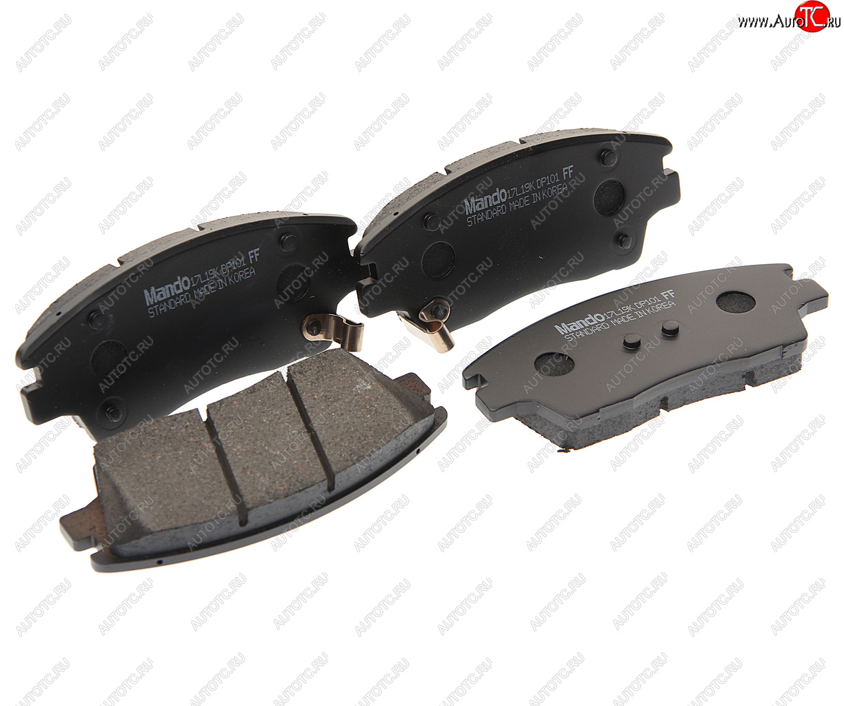 1 349 р. Колодки тормозные HYUNDAI Tucson (16-) передние (4шт.) MANDO MANDO mph63 MANDO mph63  с доставкой в г. Майкоп