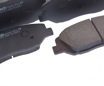 1 539 р. Колодки тормозные HYUNDAI Santa Fe (12-) KIA Sorento (12-) передние (4шт.) MANDO MANDO mph65  с доставкой в г. Майкоп. Увеличить фотографию 2