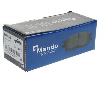 779 р. Колодки тормозные HYUNDAI i20 (08-) (1.2) передние (4шт.) MANDO MANDO mph66 MANDO mph66  с доставкой в г. Майкоп. Увеличить фотографию 2