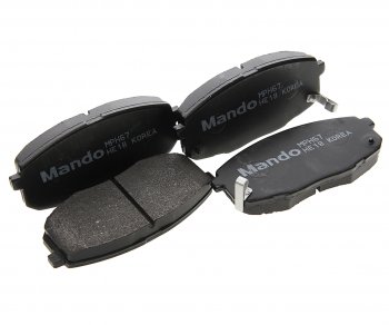 Колодки тормозные передние (4шт.) MANDO KIA Ceed 2 JD рестайлинг, хэтчбэк (2015-2018)